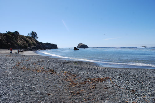 Van Damme Beach, Mendocino County, CA