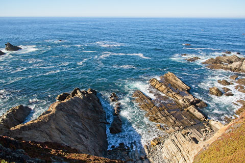 coast at Fort Ross State Historic park, CA