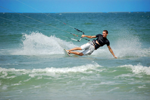 kiteboarder, Santa Barbara, CA