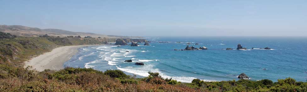 San Luis Obisp County coast, California